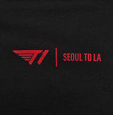 T1 Seoul to LA Cropped T-Shirt - Black