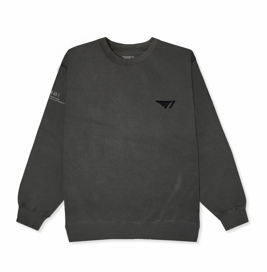 【TEKET】TBA SWEATSHIRT / CHARCOAL PRODUCT-SHOT_-T1_Together-as-