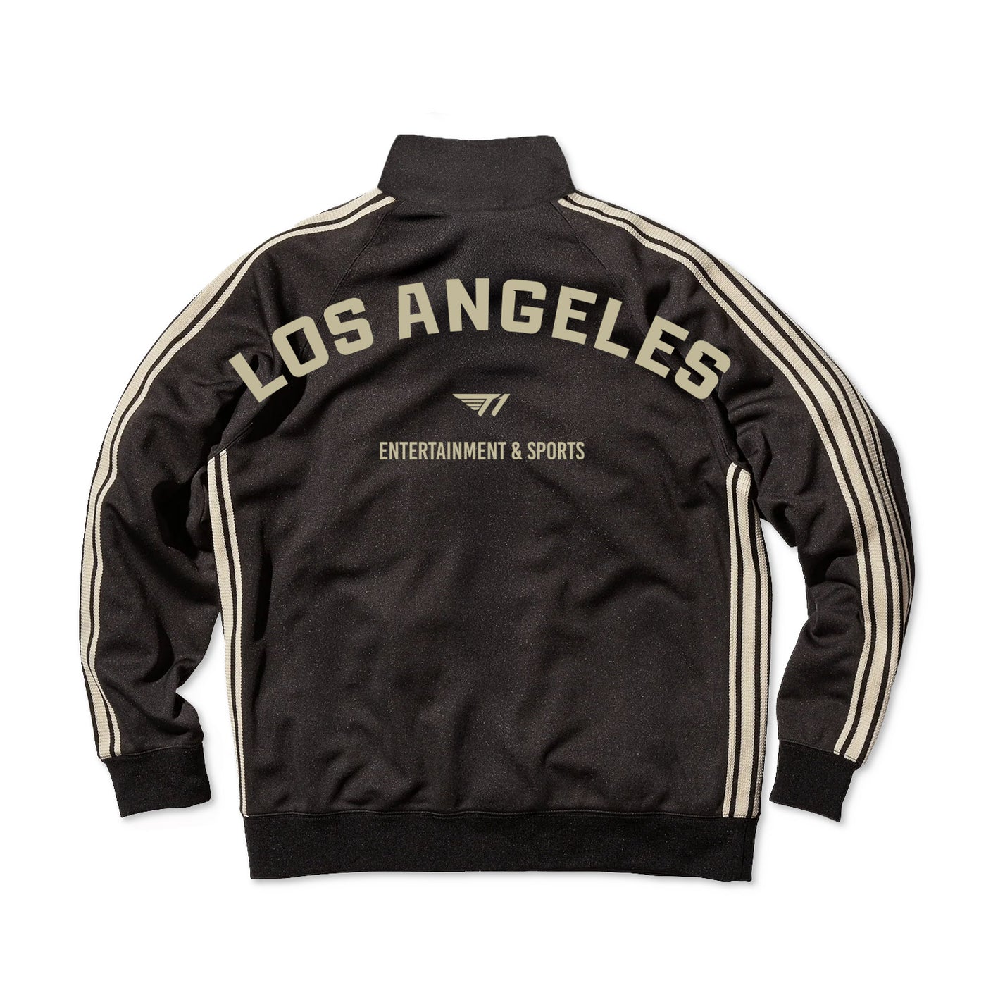 Los Angeles Track Jacket - Black/Cream – T1 Shop