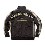 Los Angeles Track Jacket - Black/Cream