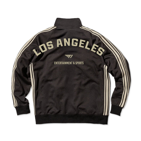 Los Angeles Track Jacket - Black/Cream – T1 Shop
