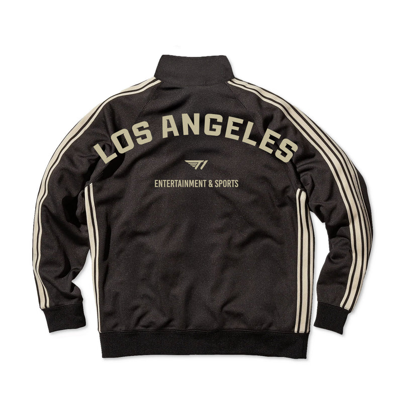 Los Angeles Track Jacket - Black/Cream – T1 Shop