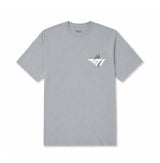 Twin Phoenix Tee - Dusty Blue