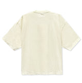 T1 2025 World Champions V6 Drop Shoulder T-Shirt- Cream