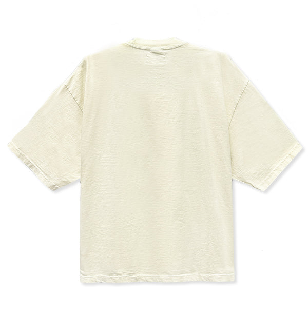 T1 2025 World Champions V6 Drop Shoulder T-Shirt- Cream