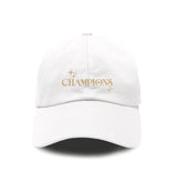 T1 2025 World Champions V6 Dad Hat - White