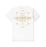 T1 2025 World Champions V6 T-shirt - White