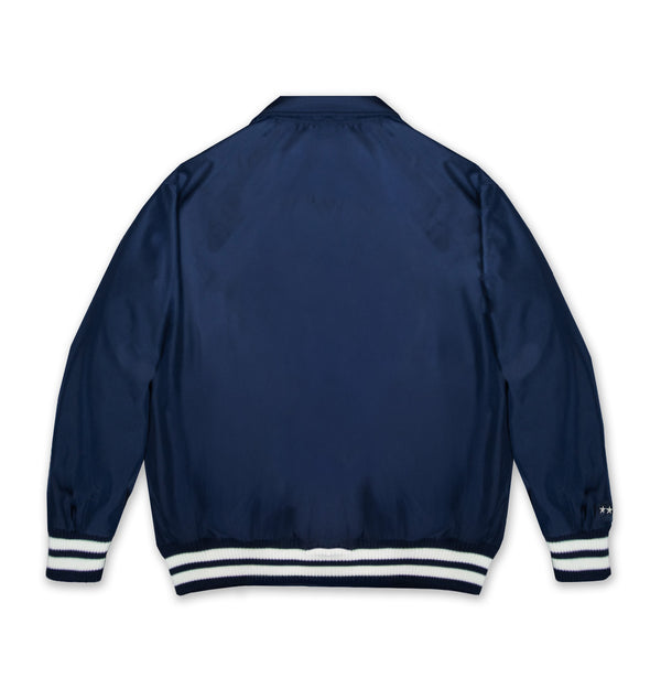 T1 Together As 1 Varsity Jacket- Navy