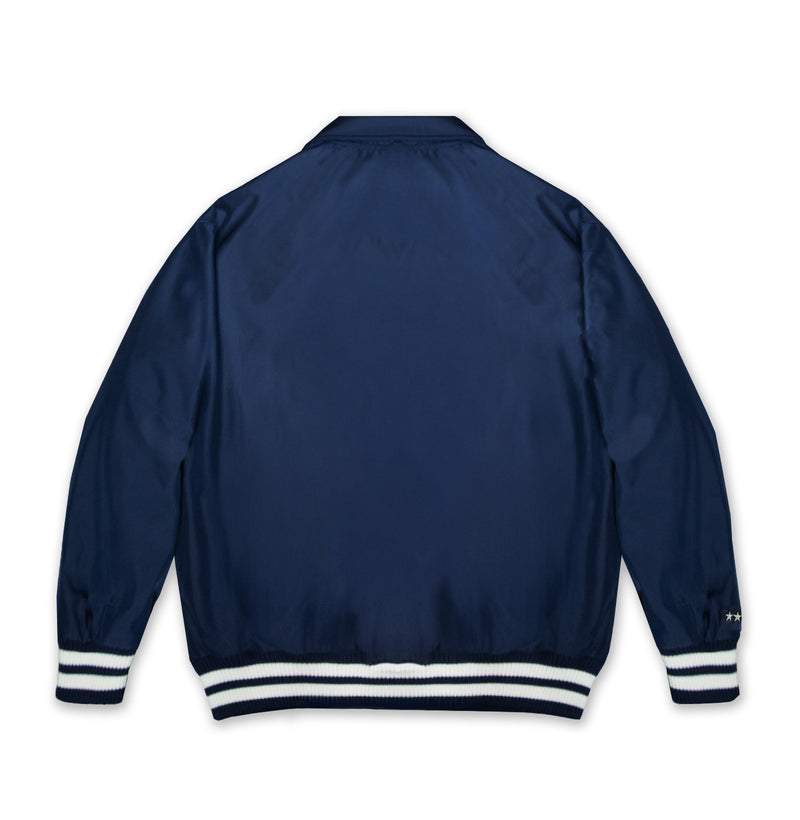 T1 Together As 1 Varsity Jacket- Navy