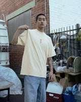 T1 Seoul Crest Tee - Cream
