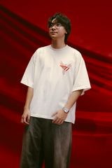 Tenz Stealth Drop Shoulder Tee (Cream)