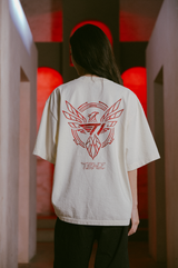 Tenz Stealth Drop Shoulder Tee (Cream)
