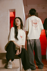Tenz Stealth Drop Shoulder Tee (Cream)