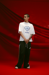 Tenz Heart Drop Shoulder Tee
