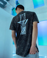 Pearl Frame Tee - Acid Black