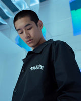 Faker Demon Windbreaker - Black on Black