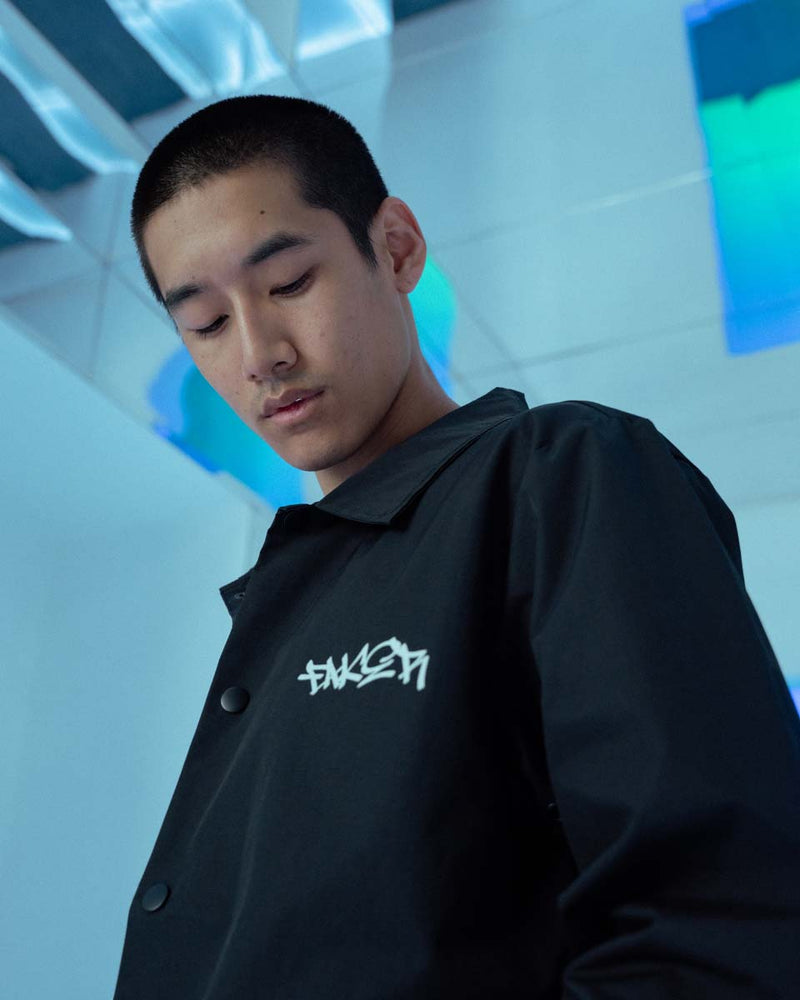 Faker Demon Windbreaker - Black on Black – T1 Shop