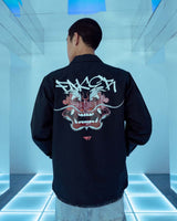 Faker Demon Windbreaker - Black on Black