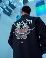 Faker Demon Windbreaker - Black on Black
