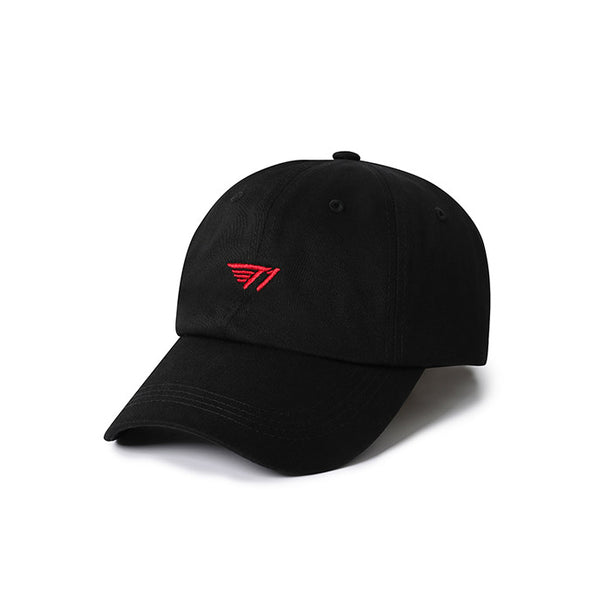 T1 Logo Ball Cap - Black
