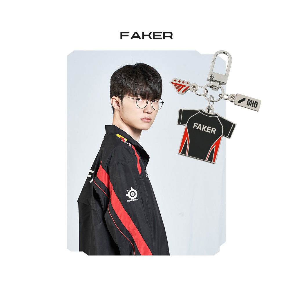 2024 T1 Uniform Jersey Keychain T1 Shop