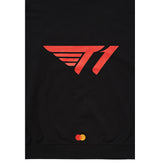 [T1 X MASTERCARD] Essential Applique Hoodie - Black