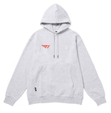 [T1 X MASTERCARD] Essential Applique Hoodie - Grey