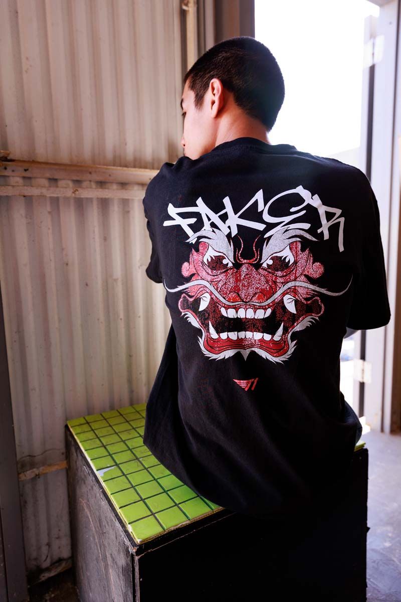 ★CD【SUPER FAKER/KAN】■ Faker Demon Tee - Black – T1 Shop