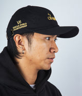 T1 2025 World Champions V6 Dad Hat - Black