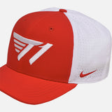 T1 x NIKE Red/White Cap