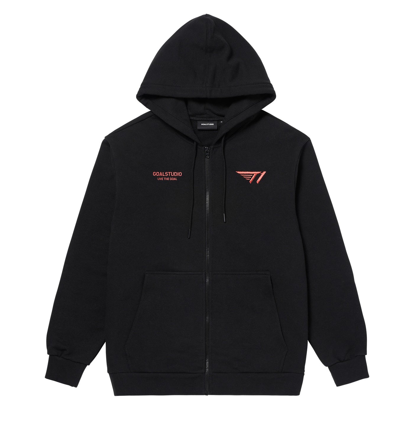 2023 T1 Will to Win Zip-Up_Black – T1 Shop
